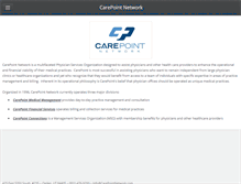 Tablet Screenshot of carepointnetwork.com